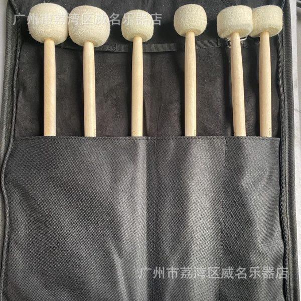 白色定音槌定音鼓槌行进鼓锤镲片 毛毡头定音鼓棒大镲槌 配鼓槌包,电子元器件市场,元器件盒/零件盒/方盆,淘宝优惠券,粉丝福利购,淘宝优惠卷