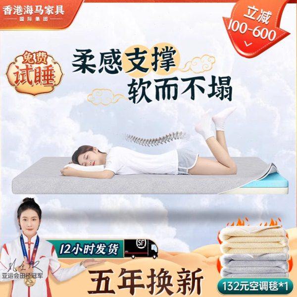 凝胶记忆棉床垫慢回弹十大名牌榻榻米垫褥子软垫家用学生宿舍单人,住宅家具,记忆棉床垫,淘宝优惠券,粉丝福利购,淘宝优惠卷