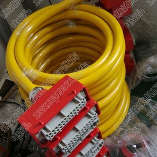 温控器热流道智能控温箱电缆连接线16、24针模具与温控箱公母对接