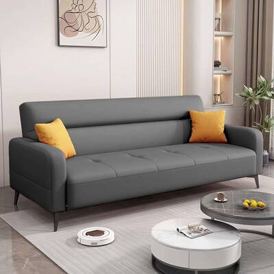 猫皮爪多公功能折叠沙发床客厅办室扶手小户IVC型美发带店休息区