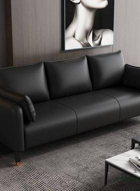 办公人室合代沙发简约现茶几组接待会PEM客休息双三位小户型沙发