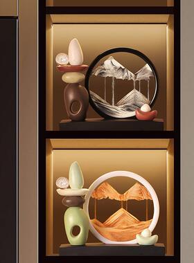 电创意时来运装转摆件钥匙收纳户玄关客MM3017A-厅入视柜饰品家居