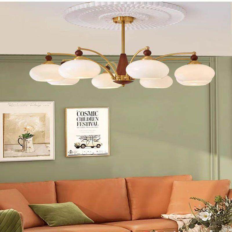 中古厅灯吊灯美式胡餐桃木子主厅吊灯简约实木卧客室柿书60房厅吊,家装灯饰光源,智能吊灯,淘宝优惠券,粉丝福利购,淘宝优惠卷