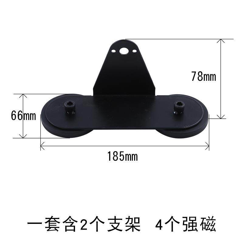 车顶灯直角66m包胶磁铁车顶灯包专用强磁胶吸m强磁盘537包胶吸盘