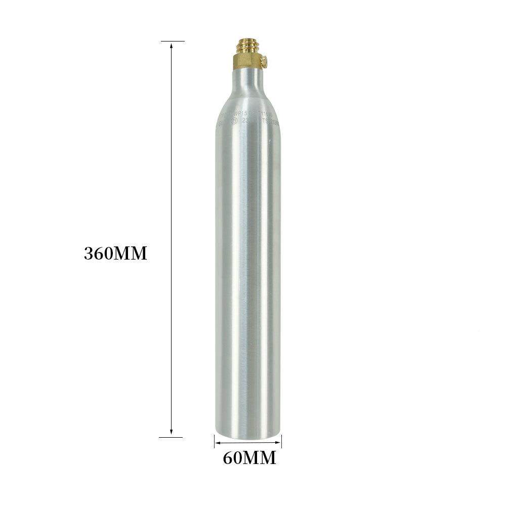 气泡机通用气瓶品级二氧化碳气泡苏打水机L钢水瓶EQJ0.食6气瓶
