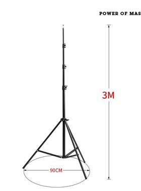 激光水平仪米三脚支架测伸距仪黑色支架贴3墙架可缩相投线仪三脚