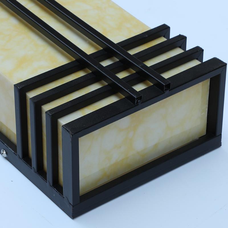 别墅石仿云壁灯HJZM-101小区云室外复古庭院灯中式外墙防锈LE仿D