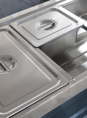 商用快餐不锈钢保温饭售台二格三格格五四电格六格热保保温售饭温