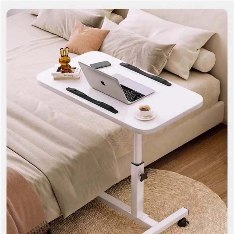 移动床上电脑桌懒人床边桌简单自由升降简易沙发桌子护理