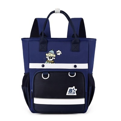 小学生补习手提袋可双肩背儿童补课包校园作业小书包拎书袋收纳袋