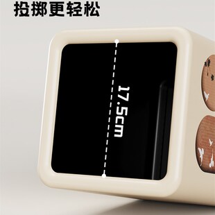 积石方形轮式垃圾桶客厅高颜值可移动浴室卫生间卧室双层加厚纸篓