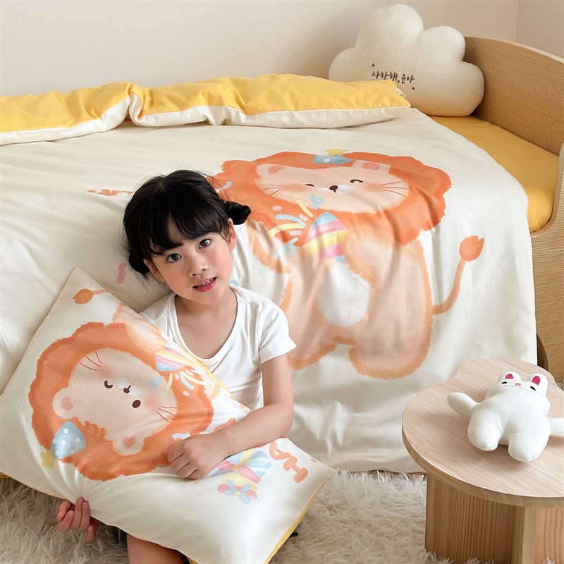 幼儿园被子三件套宝宝入园全棉儿童午睡小被褥六件套床品套装