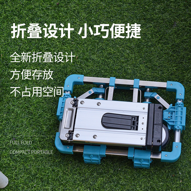 迷你买菜小拉车可折叠便携手拉车家用购物拉货拖车搬运行李拉杆车