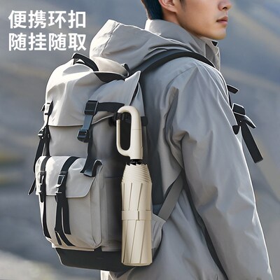 【tvb识货】自动环扣雨伞加大加厚男士防风加固暴雨学生上学专用