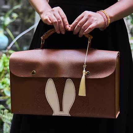 新款中秋月饼礼盒包装盒蛋黄酥冰皮粒月饼空盒子礼品盒