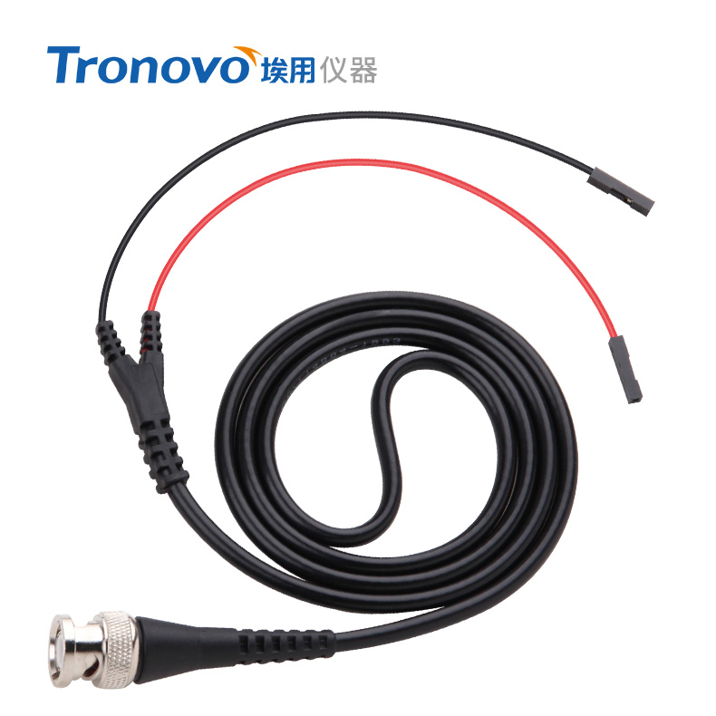 示波器信号源e50欧Q9转2mm插头BNC公转杜邦转接线MCX同轴线TR1301