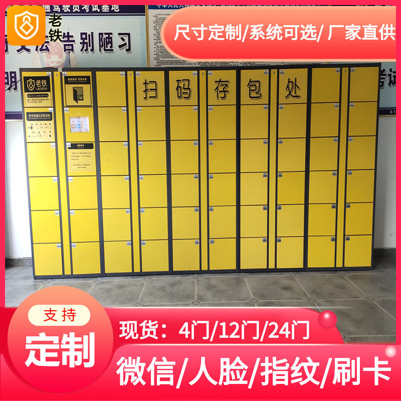 微信扫码智能储物柜/共享寄存柜/一柜一码行李物品手机包包存放柜