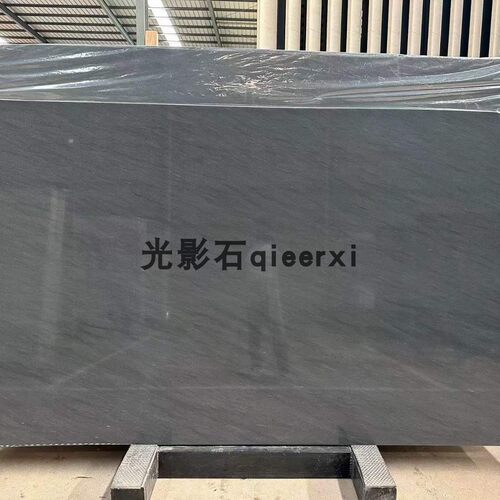 卡宾灰奢石板材全屋地面通铺大理石加工 天然大理石奢石