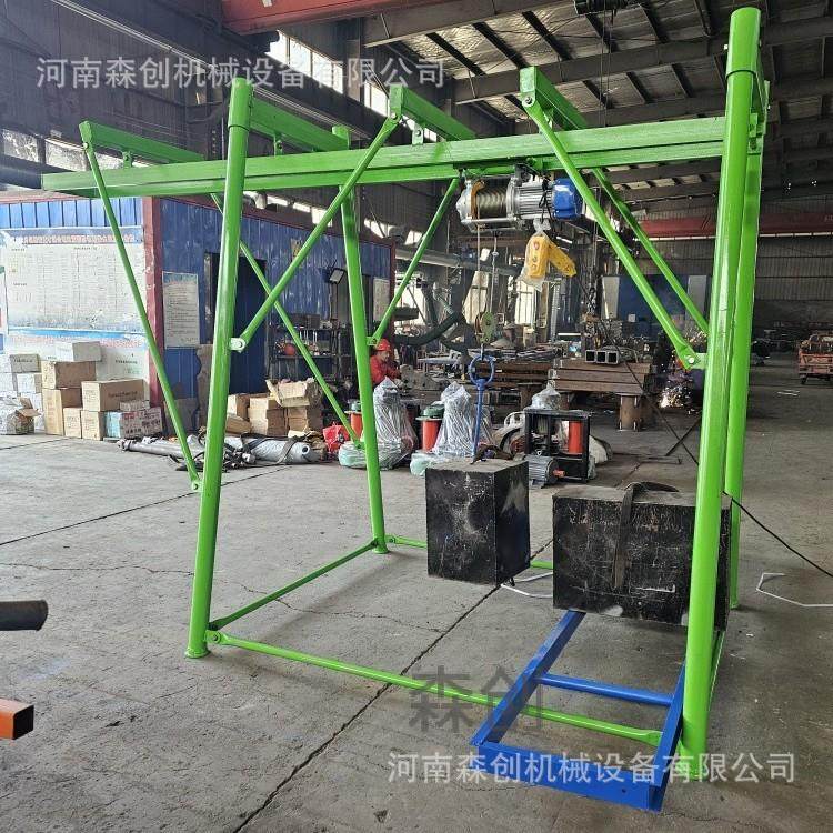 孔桩行吊四柱人工挖孔桩吊机 圆柱龙门架工地清桩吊运机 提升机,搬运/仓储/物流设备,起重机/吊车/吊机,淘宝优惠券,粉丝福利购,淘宝优惠卷