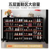 现代简约超薄柜储NHO容量玄大关家用门口鞋 墙物柜轻奢 架入户靠鞋