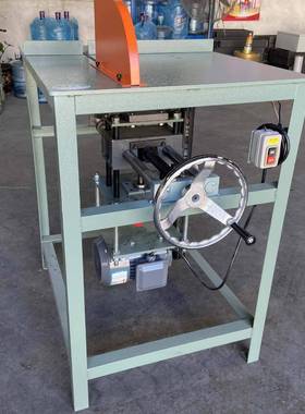 台式台45度手推切割机手摇平开合料机切63836料机切管机幕墙铝锯