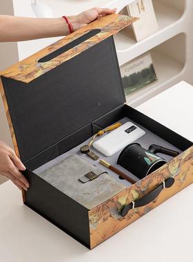 商用务礼品实ZFD装公司开团建企业年会送客户员工纪念品业制定l套