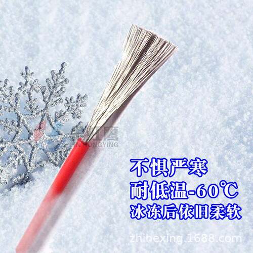 特软硅胶线22AW线G60/0.08镀铜软导线航模锡电池KXQ高温400米