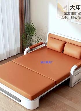 叠折沙发15561床两用一体款小户客厅沙发型阳台多新功能伸缩网红