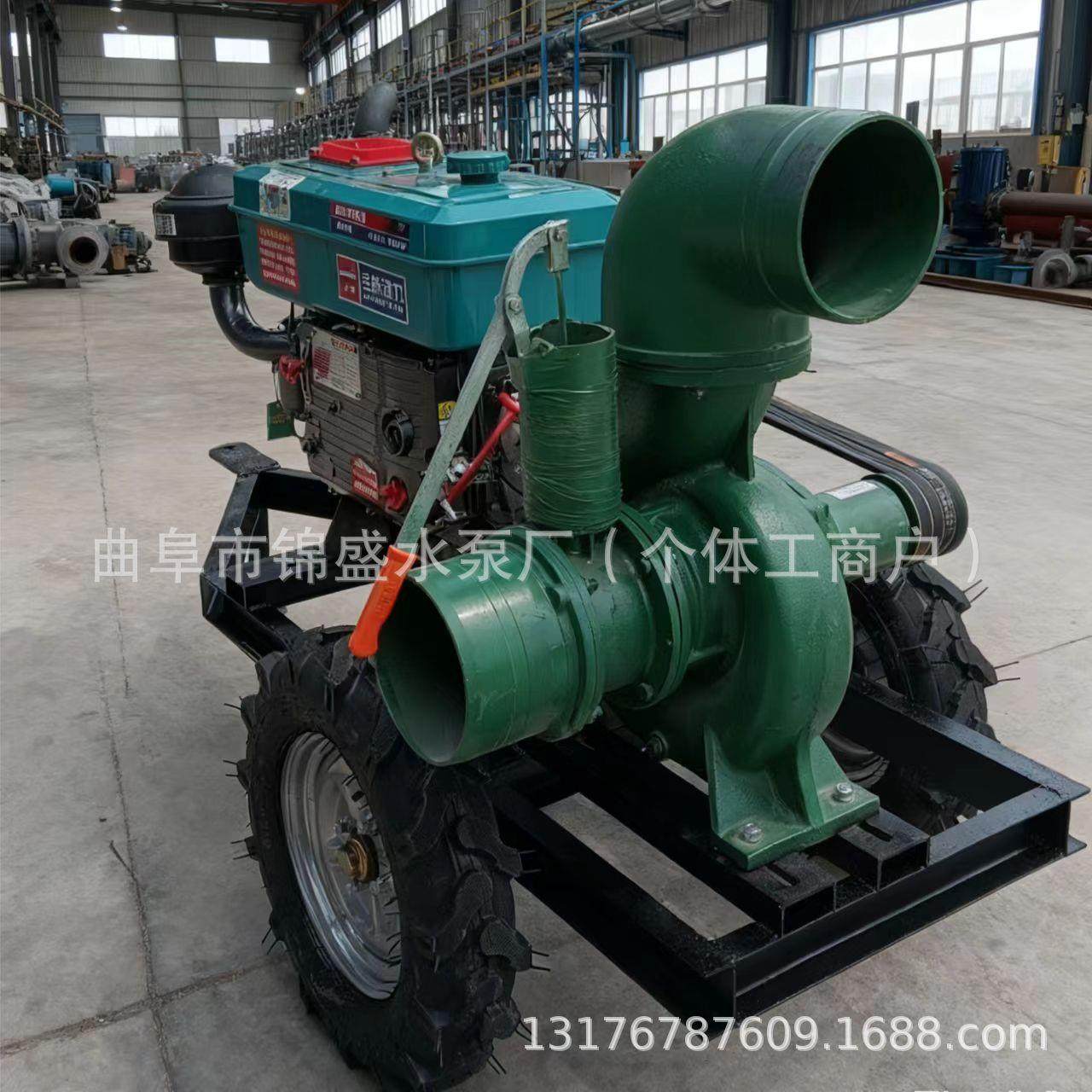 应急排污泵汽油柴油水泵排涝污水泥浆大流量灌溉抽水机