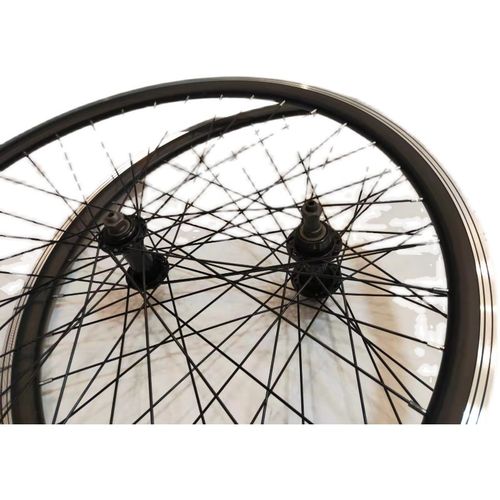 24寸26寸27.5寸29寸 V刹/圈刹轮组,铁花鼓,铝合金双层加厚车圈