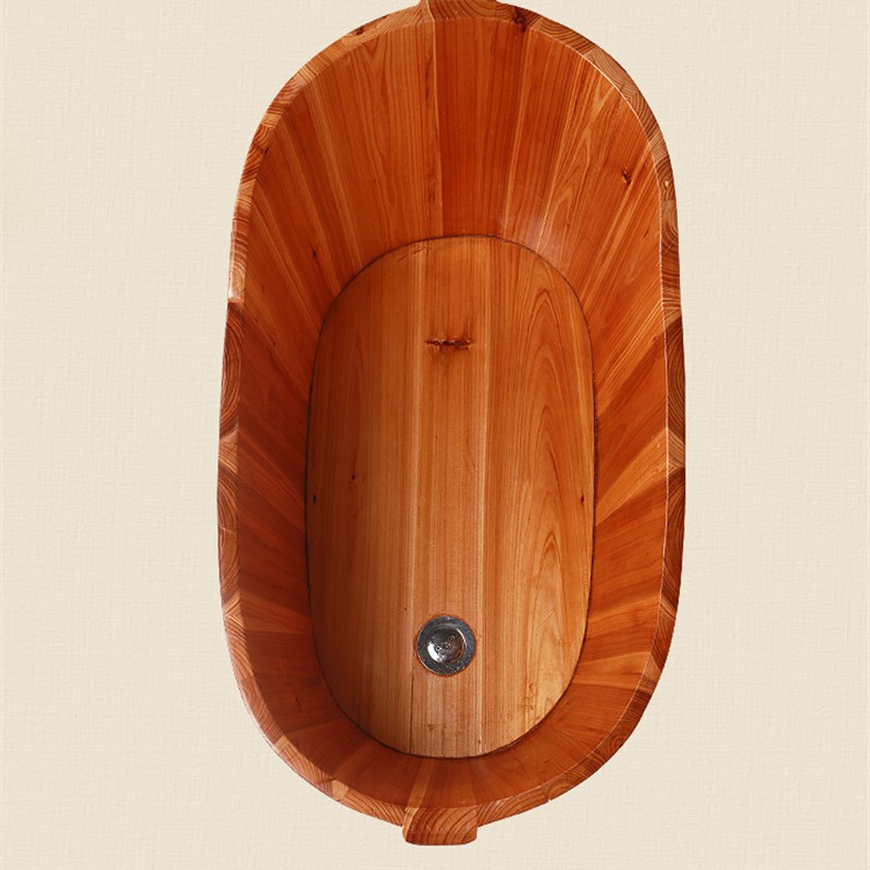 手工杉木婴儿泡澡盆木桶沐浴桶小孩儿童沐浴盆宝宝实木洗澡桶