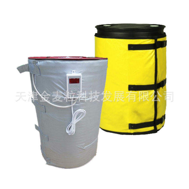 厂家直销200升桶加热毯防水油桶加热套尺寸工业电热毯高温加热器