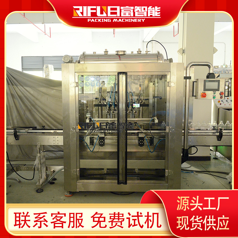 洗手凝胶六头活塞灌装生产线 番茄沙拉酱灌装机设备