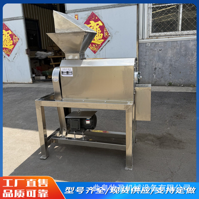 全自动水果打浆机番茄猕猴桃葡萄碎浆机樱桃桃子甜杏去核打浆设备