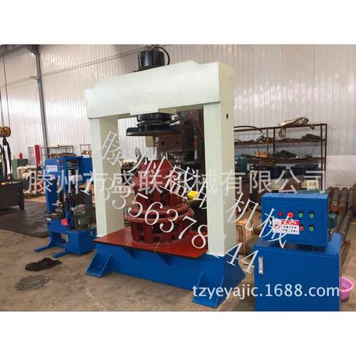 实心胎拆胎机厂家车载轮式实心胎压机YM160T装机10吨叉车压胎价图