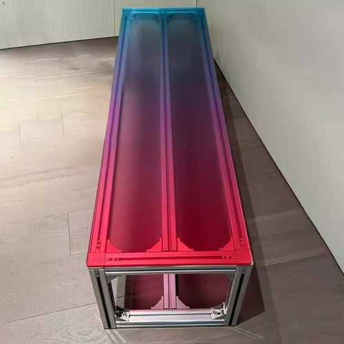 铝型材海洋板长条凳子家用客厅沙发凳长凳卧室床尾凳