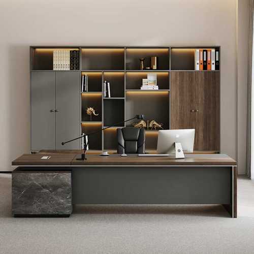 老板桌办公桌椅组合简约现代总裁桌经理主管桌大班台办公家具套装