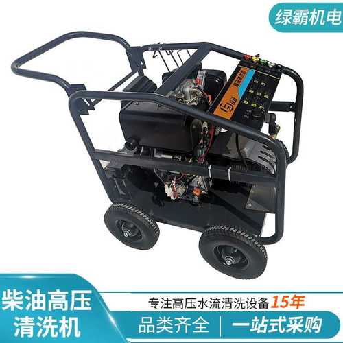 除锈柴油动力洗地机  管道清洗机15D36-10C绿霸洗车机