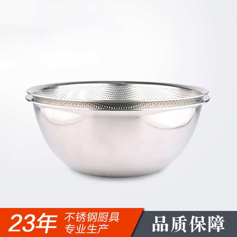 出口日本不锈钢沥水器套装日式304厨房漏盆蔬菜水果篮厂家