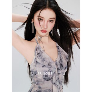 网红纯欲风保守显瘦连体遮肉泡温泉装 在逃公主游泳衣女款 2024新款