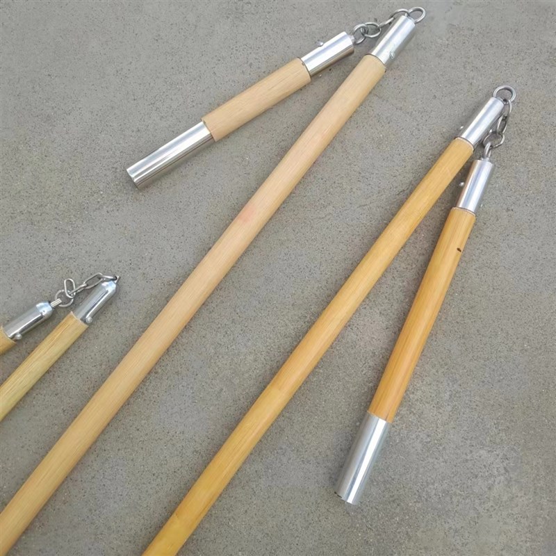 武术双节棍印尼藤棍大小梢子棍双手盘龙棍连枷棍少林武术棍藤条棍