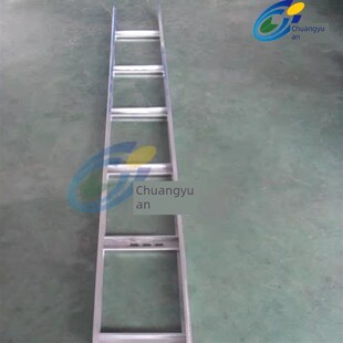 创元 镀锌梯式桥架 梯型焊档 机房走线架垂直竖井桥架200*W100*1.