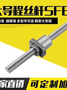 大导程滚珠丝杆SFE滚珠螺母 StFE16162020252532324040金属螺母