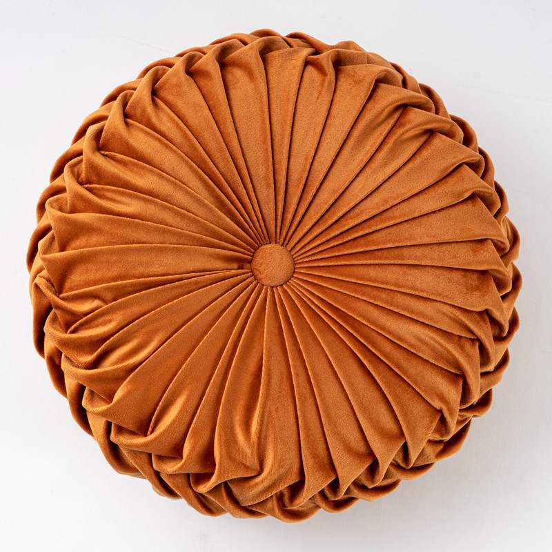 沙发抱枕ins风靠枕坐垫客厅靠垫床头腰枕车轮南瓜圆形蒲团网红款