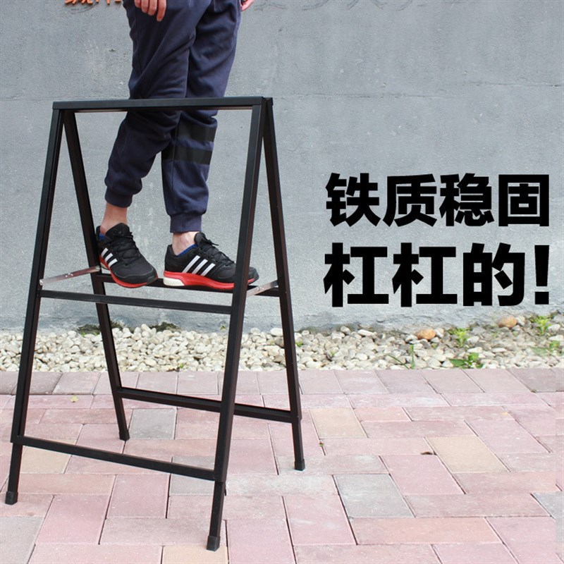 广告牌手提海报架单双面铁质立式落地kt板展示架户外防风广告架子