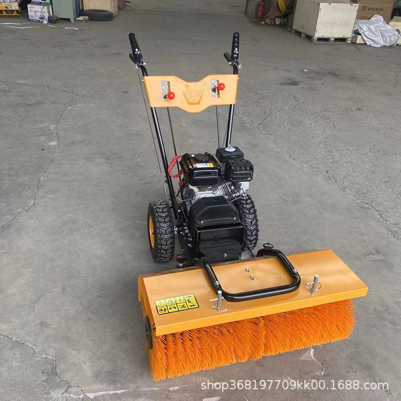 马路清雪全齿轮扫雪机晟合多功能小型6.5马力手推扫雪机除雪机