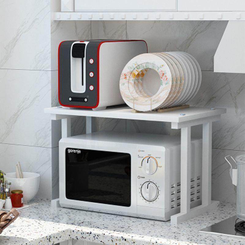 能厨房置物架微炉置厂家直供物架子烤箱架收纳整理2层多功用波品