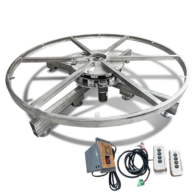 电动转盘旋转台展示钢架遥控自动B转芯电动车旋转拍摄定制电机遥