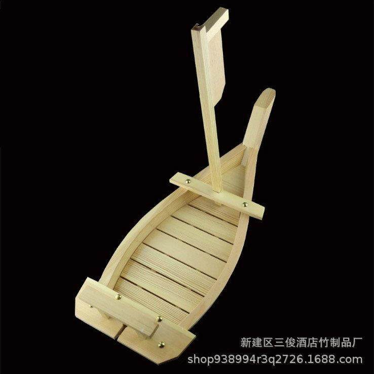工厂木龙船刺身拼盘寿司制餐具盛盘子台可来样加工定制寿司船无品