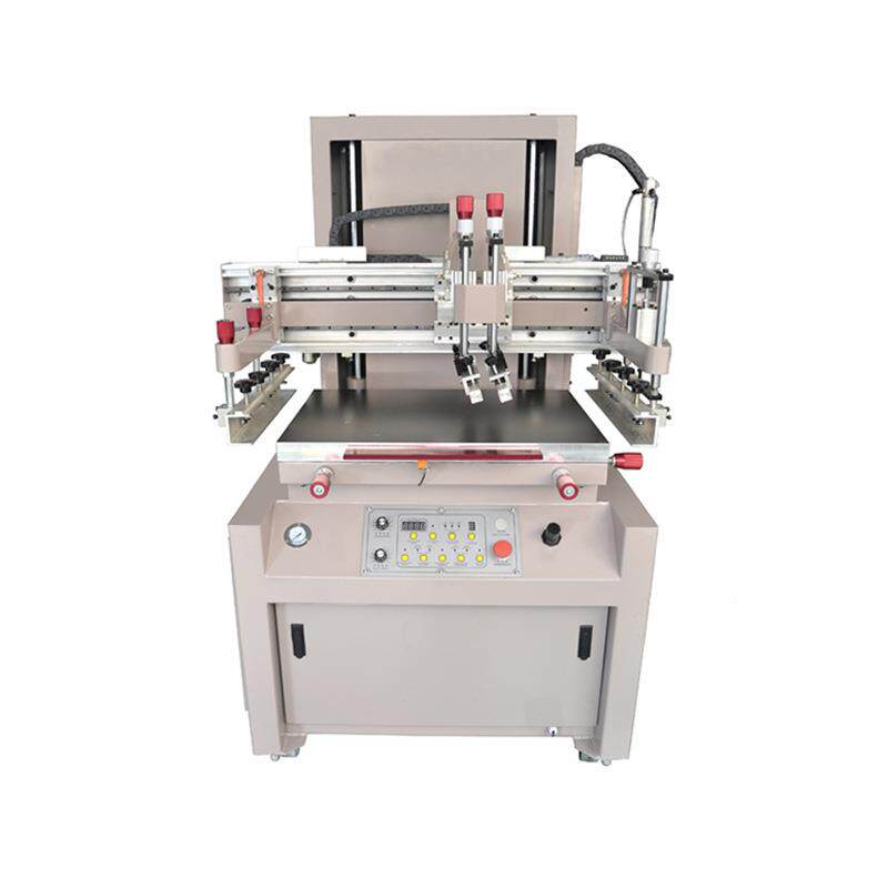 气动半自动丝印机塑机印料4制品丝网刷机0TX-4060S60平面印花印字